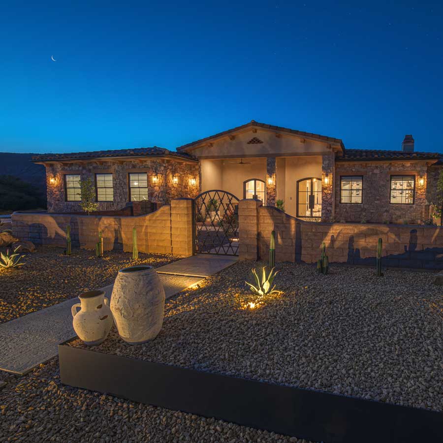 custom desert luxury homes sothern utah