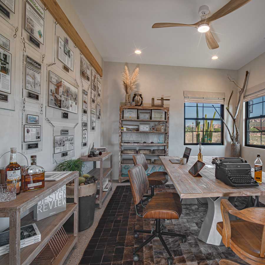 cutom home office southern utah