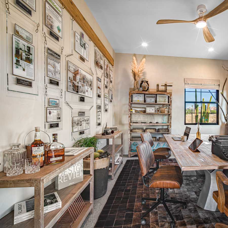 cutom home office southern utah